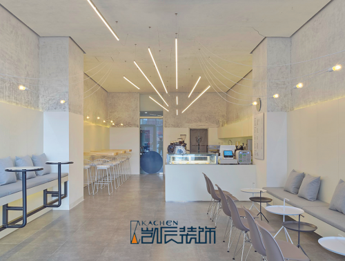 【星空工装】合肥咖啡店装修设计效果图