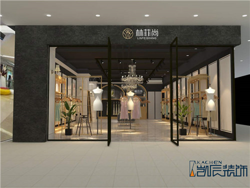 合肥中环城林菲尚女装店装修效果